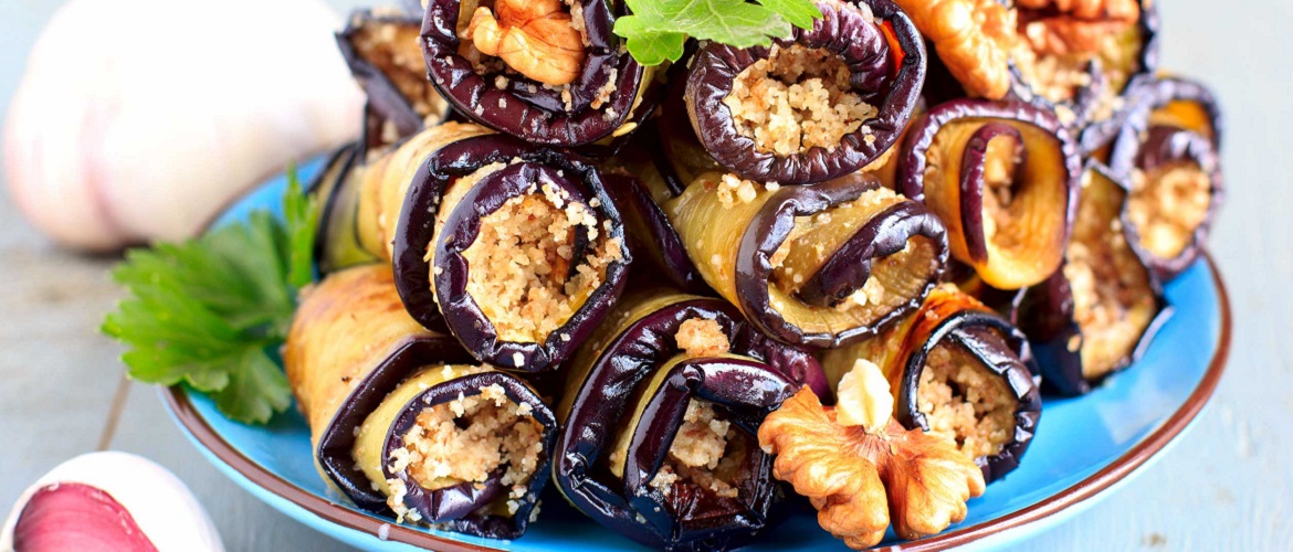 Delicious eggplant rolls – simple recipes for gourmets