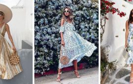 Modische Sommerkleider für den Sommer 2024: stilvolle Modelle für strahlende Looks
