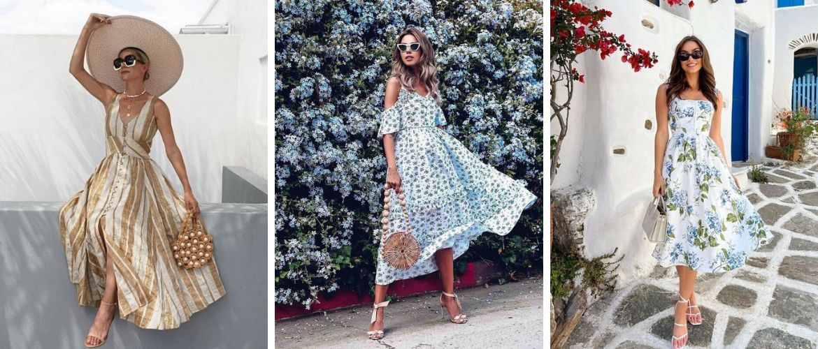 Fashionable sundresses for summer 2024: stylish models for creating bright looks