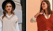 Knitted vest is the hottest trend this spring