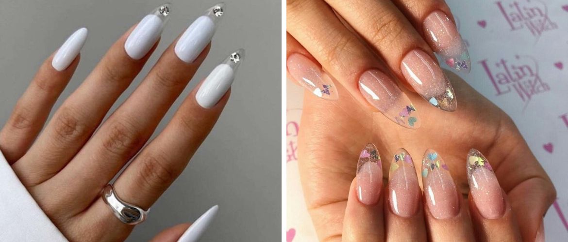 Transparent French: fashionable ideas for original French manicure