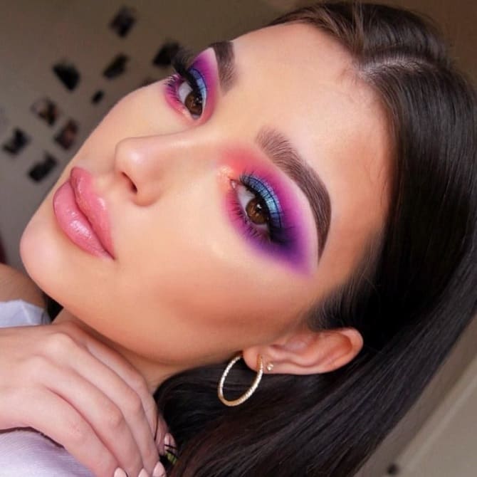 Purple makeup: 5 fashionable ideas for creating trendy spring looks 11