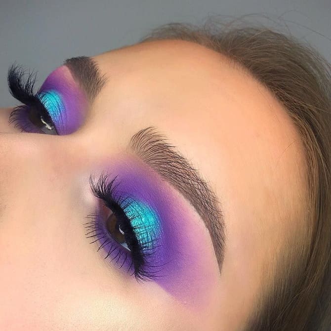 Purple makeup: 5 fashionable ideas for creating trendy spring looks 10