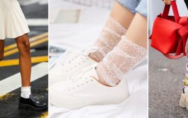 Как стильно носить женские носки: тренды весеннего сезона 2024