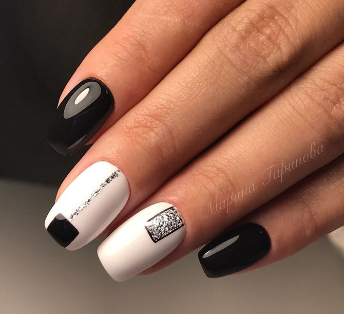 Contrast manicure: fashion ideas for spring 2024 3