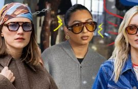 Солнцезащитные тонированные очки: как носить модные очки с цветными линзами