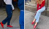 Rote Schuhe – was man zum hellen Trend 2024 tragen sollte