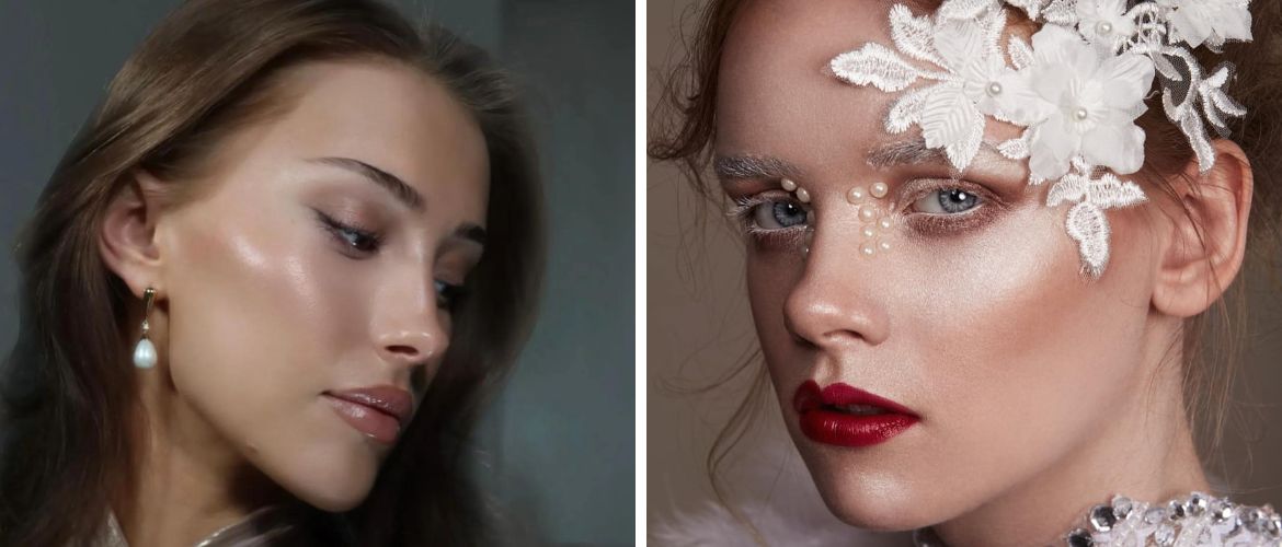 Pearl Skin: ein Make-up-Trend, der der Haut den Glanz und die Weichheit von Perlen verleiht