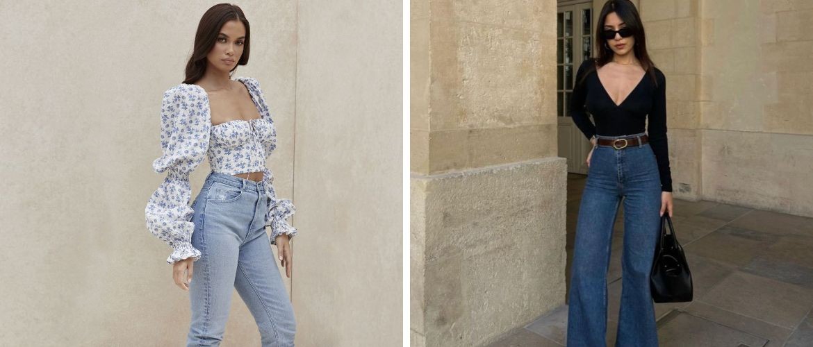 Spring looks with jeans for every day