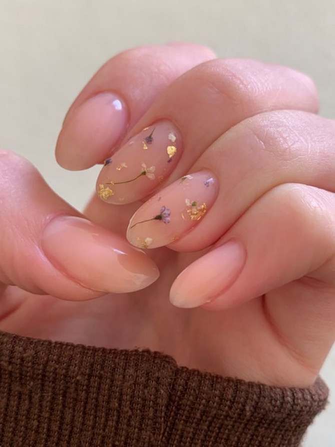 Transparent manicure: elegant ideas that are easy to do yourself 4