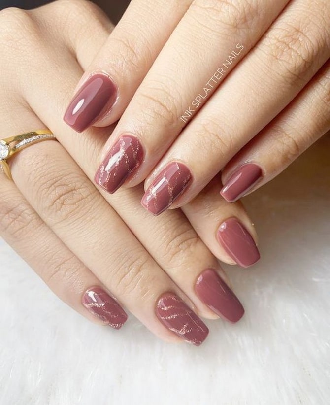 Manicure colors that age the hands of women over 50 10