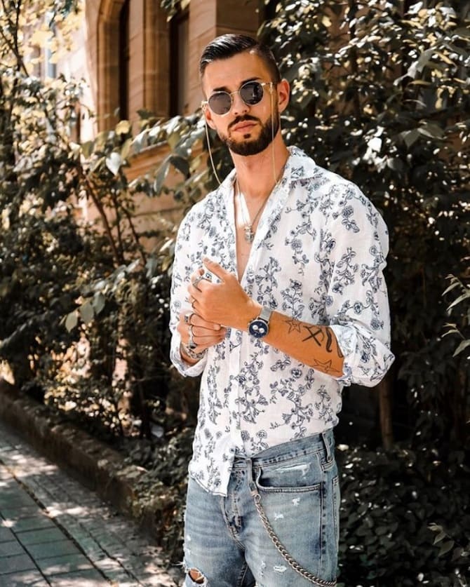 Fashionable men’s shirts for spring 2024: 5 current trends 10