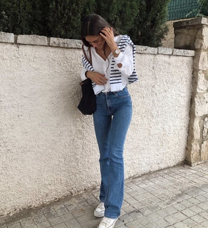 Spring looks with jeans for every day 10