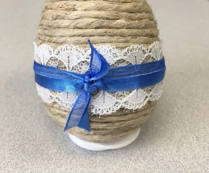 Easter eggs made from twine – master class (+bonus video) 20