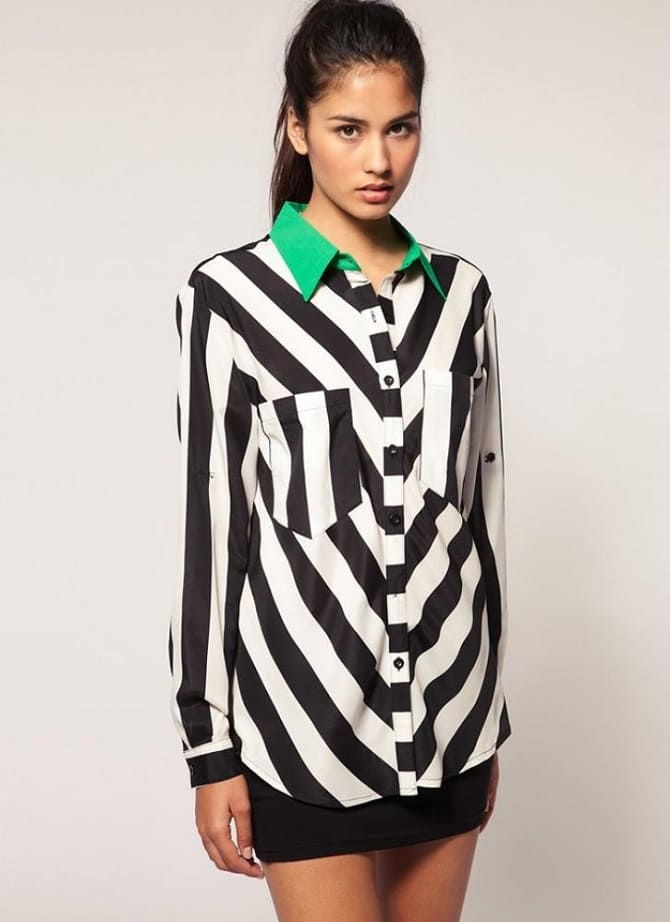 Fashionable striped shirts: stylish ideas for spring 2024 12