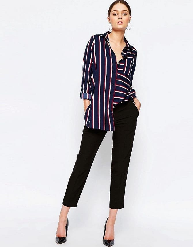 Fashionable striped shirts: stylish ideas for spring 2024 4
