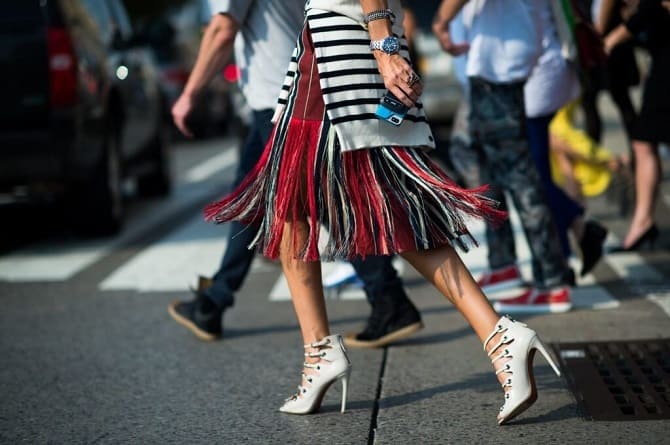 Fashionable skirts with fringe: stylish models for the spring-summer season 2024 13