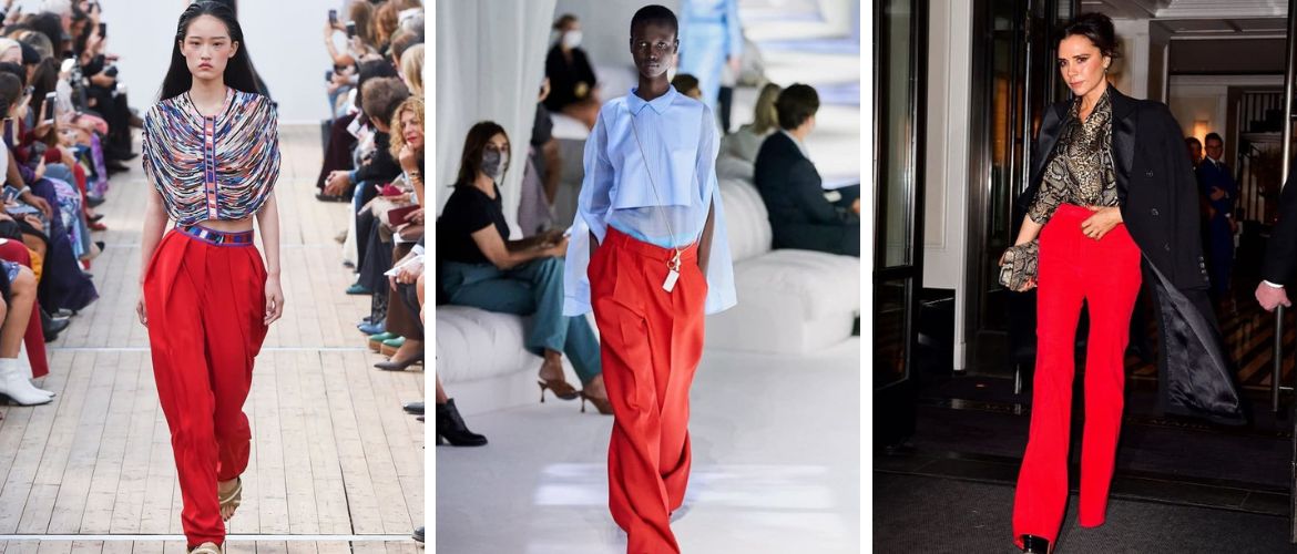 How to wear red pants this summer: fashionable looks