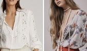 5 fashionable blouses in boho style