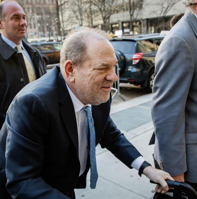 Harvey Weinstein wurde wegen Belästigungsvorwürfen für nicht schuldig befunden 1