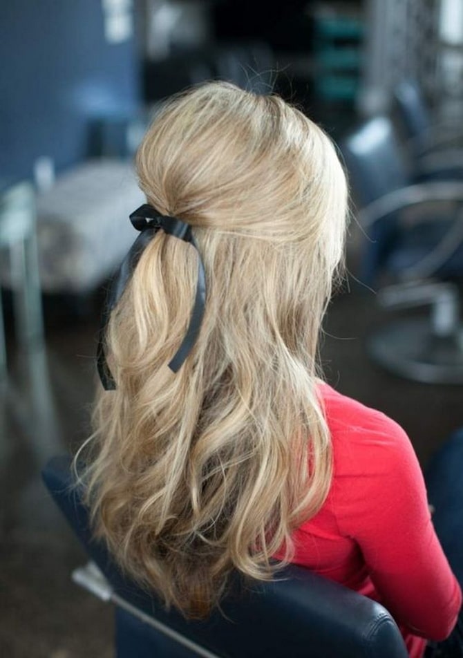 5 эффектных летних причесок для девушек с тонкими волосами 6