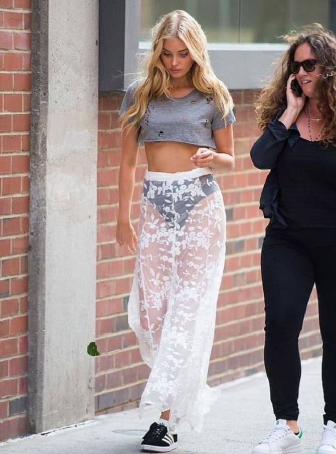 Lace skirt is a fashion trend this summer 4