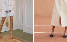 What shoes to combine a white dress with: choosing the right color