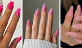 Pink manicure: fashionable options worth trying