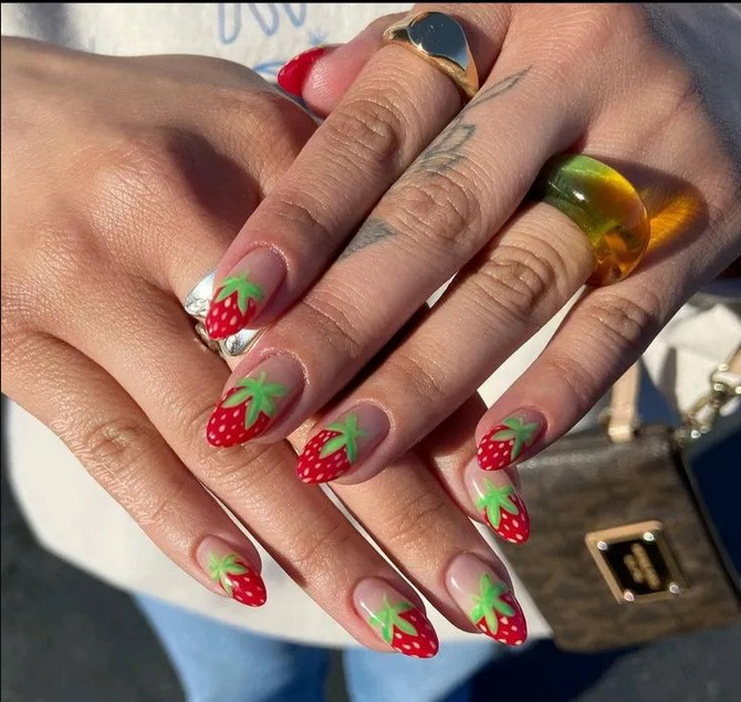 The most fashionable prints in manicure for summer 2024 2