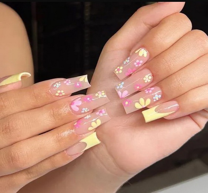 The most fashionable prints in manicure for summer 2024 15
