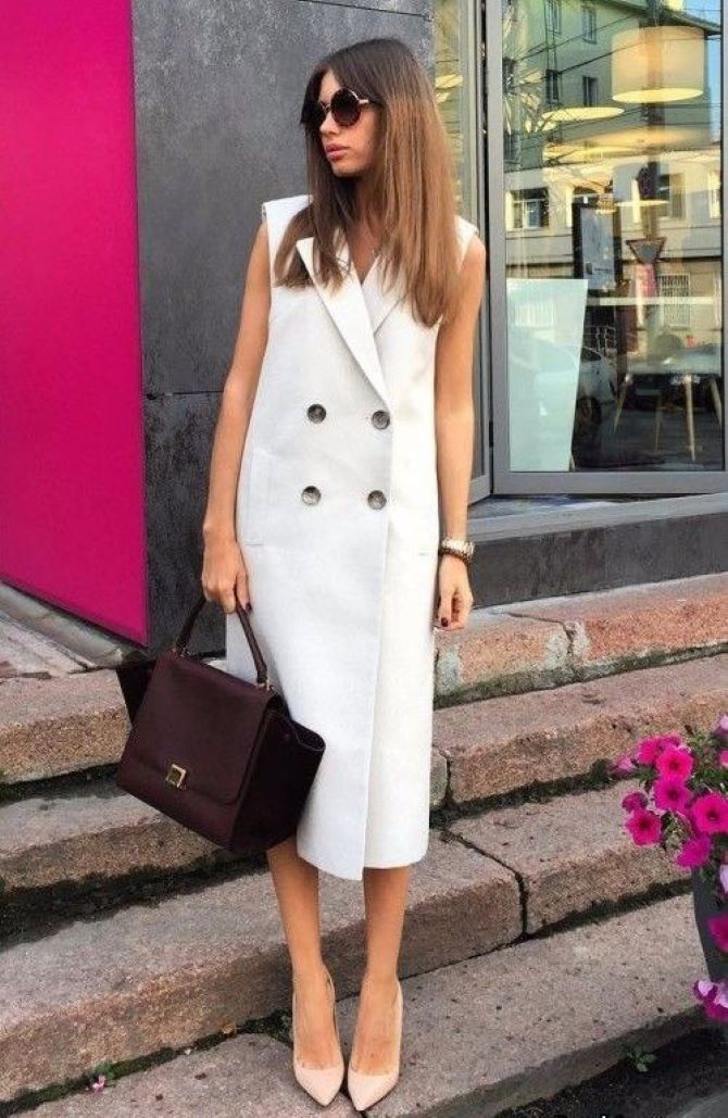 What shoes to combine a white dress with: choosing the right color 4