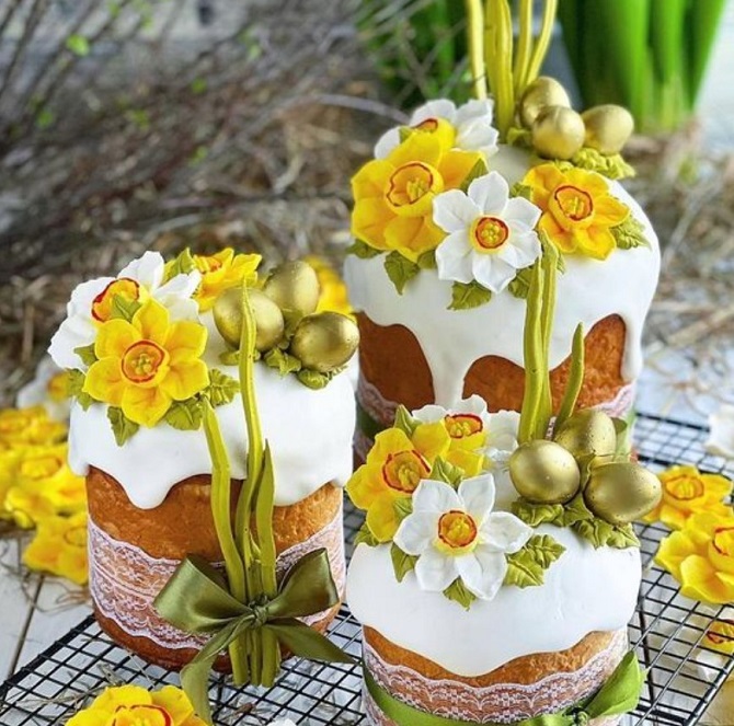 How to decorate Easter cake in an non-standard way – ideas with photos 13