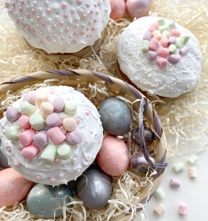 How to decorate Easter cake in an non-standard way – ideas with photos 1