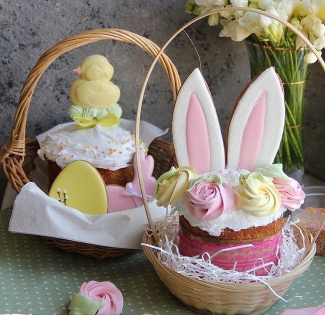 How to decorate Easter cake for Easter: top 7 original ways 10