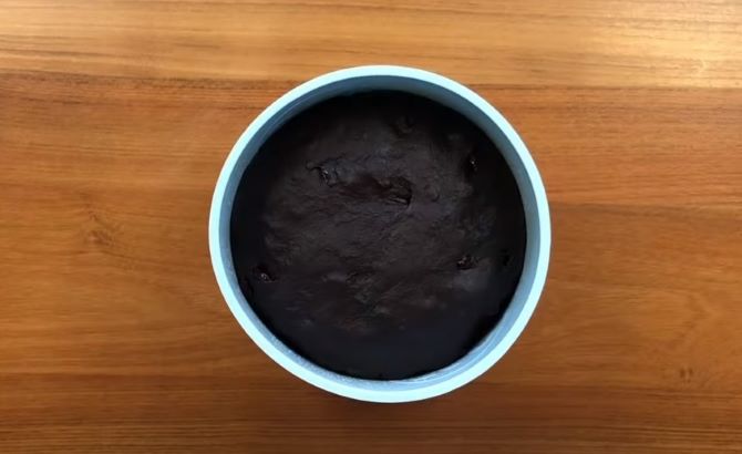 Шоколадный кулич на Пасху 2024 — пошаговый рецепт с фото 7