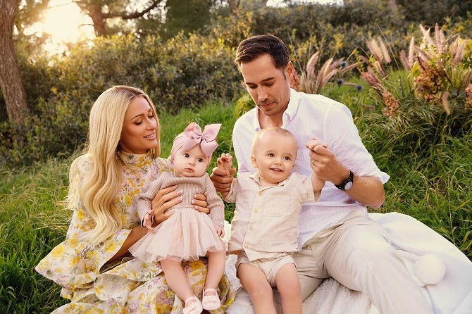 Paris Hilton präsentierte zum ersten Mal ihre neugeborene Tochter 3