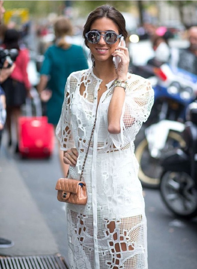 How to wear a sheer dress this summer: fashionable looks 7