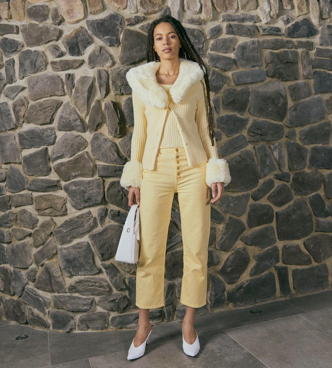 Creamy yellow is the most fashionable color of the spring-summer 2024 season 20