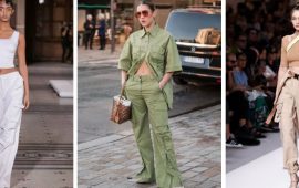 Cargo pants are a fashion trend this summer