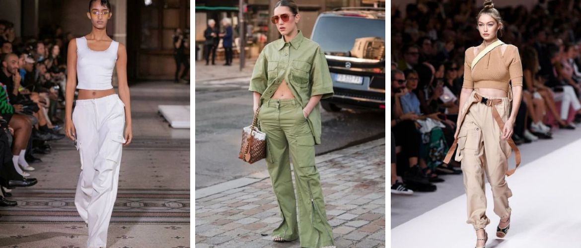 Cargo pants are a fashion trend this summer