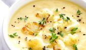 How to make healthy cauliflower soup for breakfast: step-by-step recipe