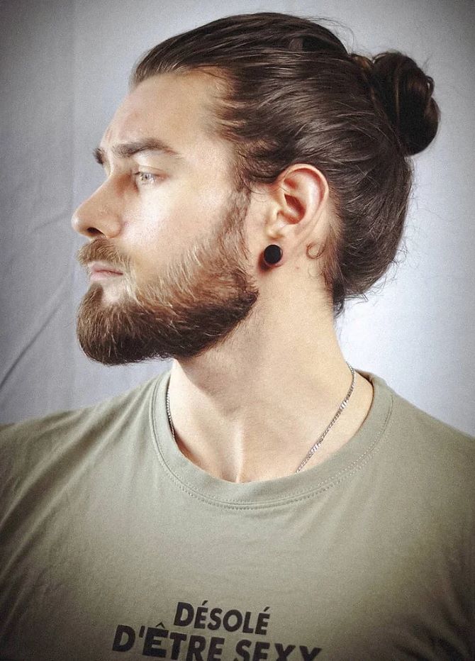 Men’s bun hairstyle options: how to wear this hairstyle in 2024 2