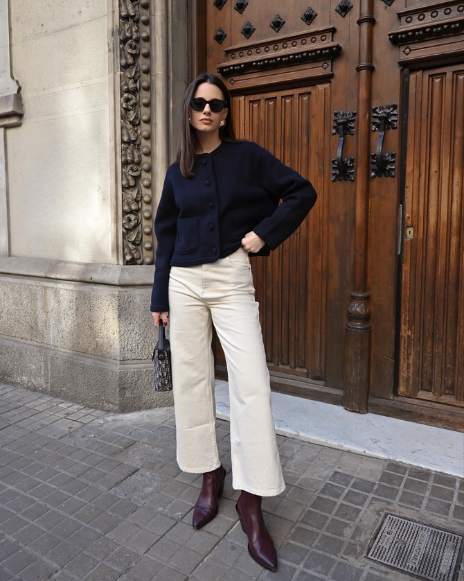 Белые джинсы: стильные образы на все случаи жизни 17