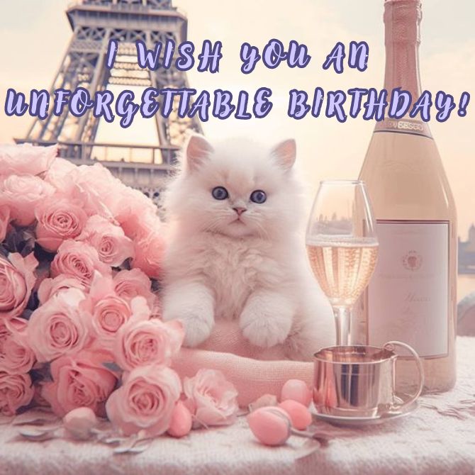 Happy birthday pictures for a woman: beautiful congratulations and wishes 8