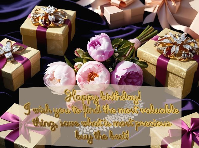 Happy birthday pictures for a woman: beautiful congratulations and wishes 16