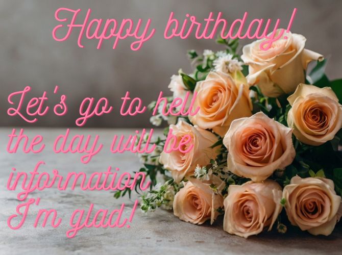 Happy birthday pictures for a woman: beautiful congratulations and wishes 7