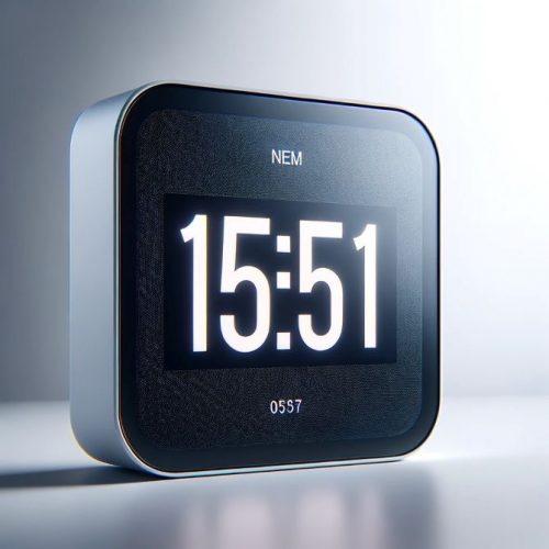 What does the time 1551 on the clock mean?