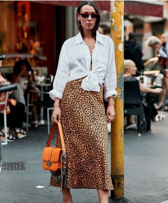 Леопардовая юбка – модный тренд летнего сезона 4