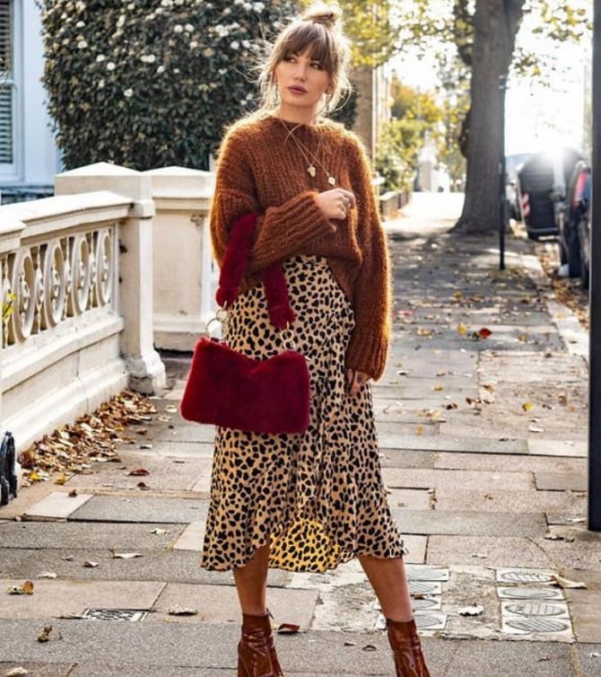 Leopard print skirt – a fashion trend for the summer season 7