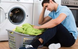 Что делать, если стиральная машинка не может отжать вещи